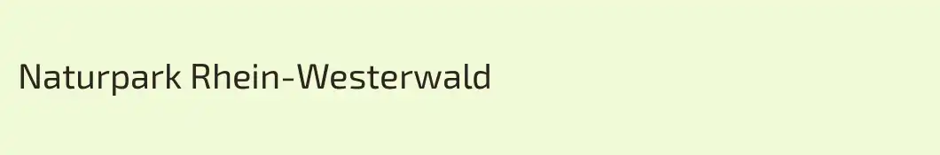 Naturpark Rhein-Westerwald